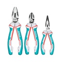 JUEGO DE ALICATES X 3 PZS INDUSTRIAL (PINZA 6",CORTAFRIO 7",ALICATE 8") TOTAL (THT2K0301S)