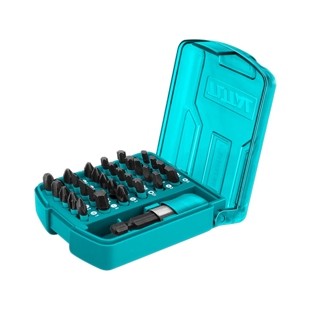 JUEGO DE PUNTAS DESTORNILLADOR IMANTADAS X 30 PCS INDUSTRIAL SUPER TOTAL (TACSD18306)