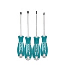 JUEGO DESTORNILLADORES X 4PCS PUNTA INMANTADA TOTAL (THT250604)