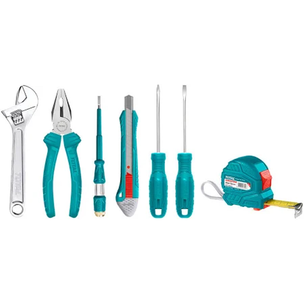 KIT DE HERRAMIENTAS 7PZS TOTAL SUPER SELECT (THKTHP90076)