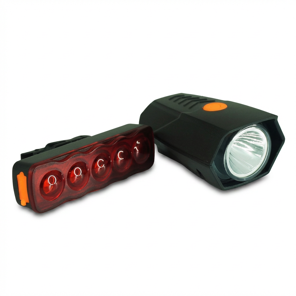 KIT DE LUZ LED PARA BICICLETA UDUKE (HT2211)
