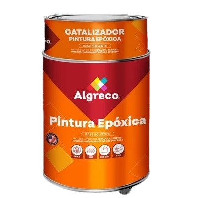 KIT PINTURA EPOXICA EPOXI ACRYL BASE SOLVENTE GRIS GALON (95620001) (ALGRECO)