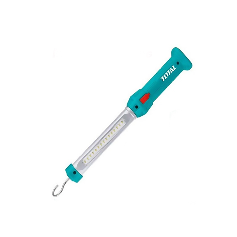 LAMPARA DE TRABAJO 300 LUMENES RECARGABLE CON GANCHO SUPER SELECT TOTAL (TWLI35261)