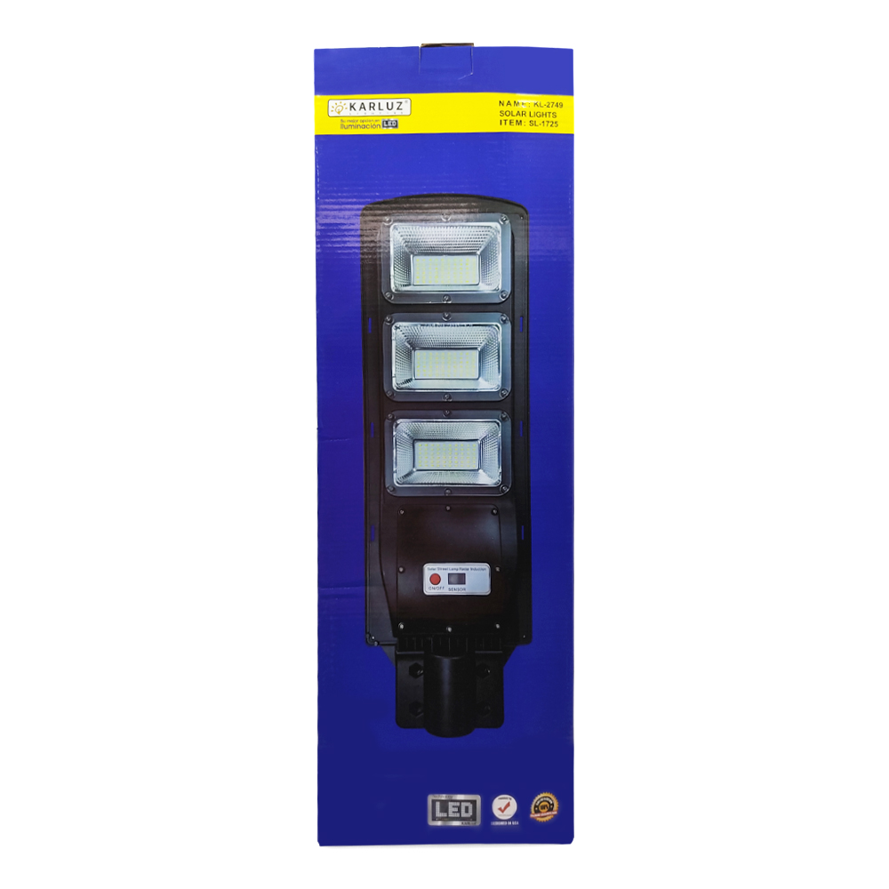LAMPARA LED SOLAR ALUMBRADO PUBLICO 90W KARLUZ LG709 (KL-2749)