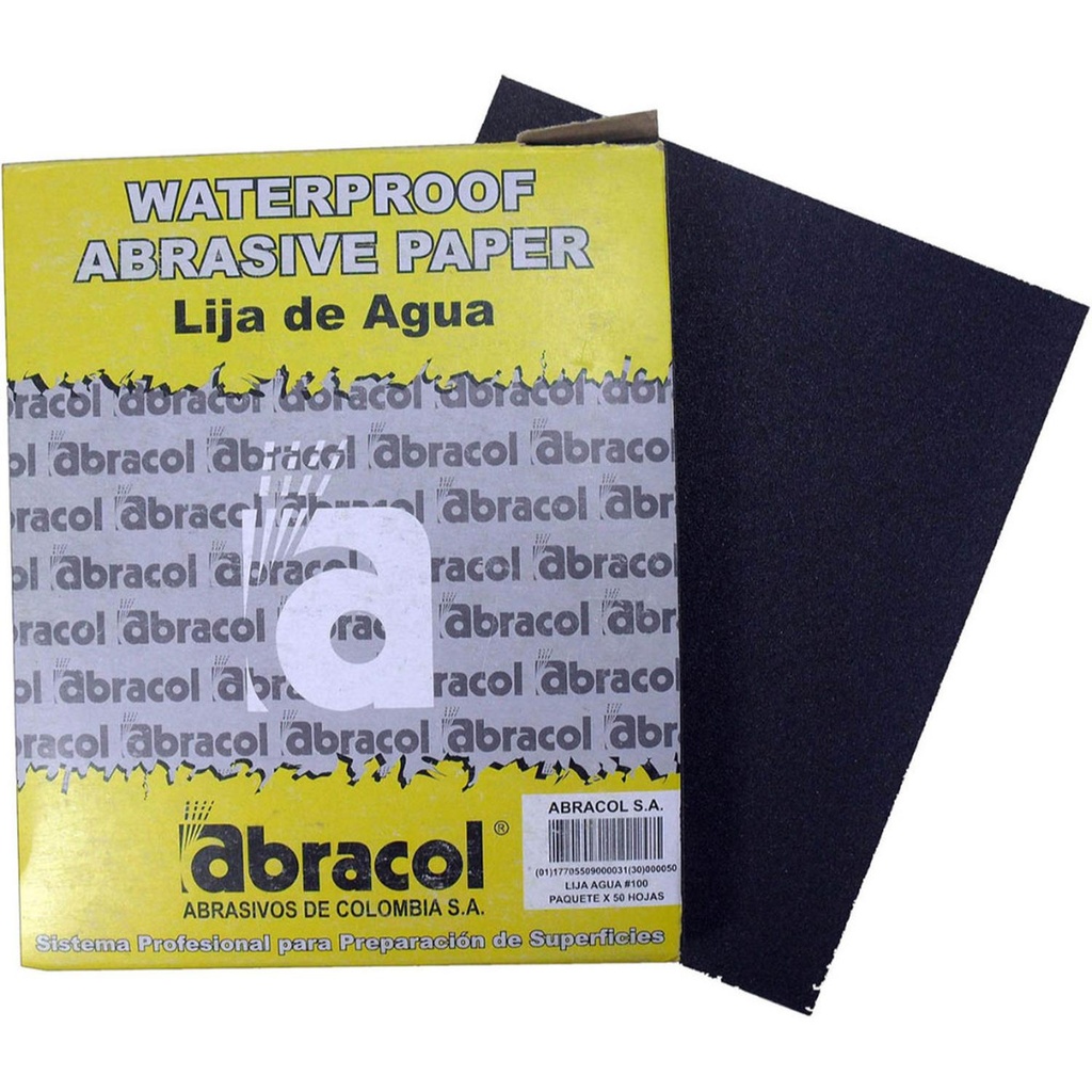 LIJA ABRACOL MICRO FINA GRANO 1200 ( LIJADO EN AGUA (RPHLC0912000