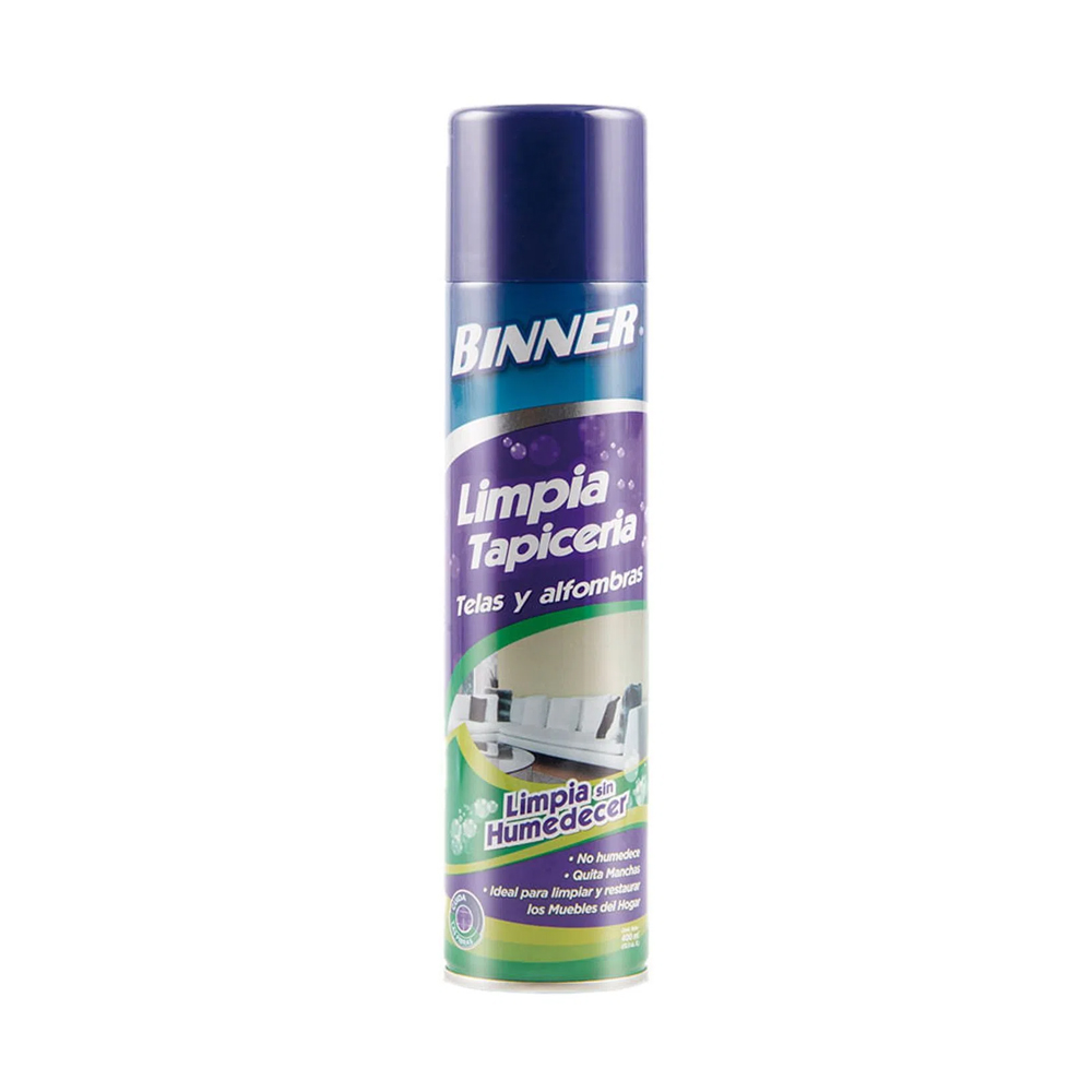LIMPIA TAPICERIA EN ESPUMA AEROSOL 400ML (107012)