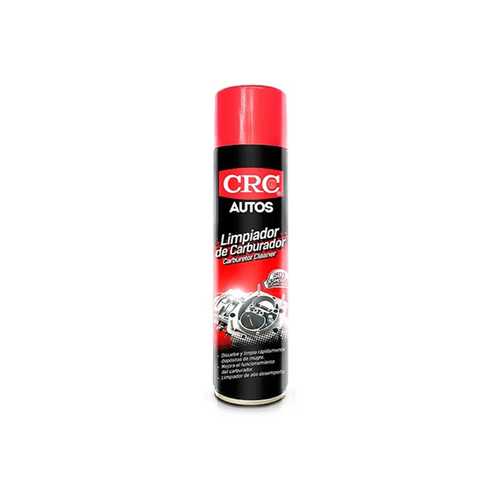 LIMPIADOR DE CARBURADOR 400 ML PARA AUTOS CRC (10375531)