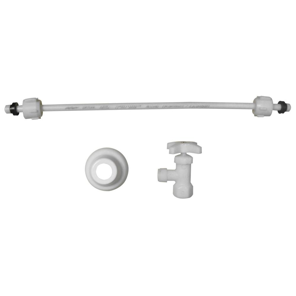 LINEA GRIVAL LLAVE REGULACION PLASTICA CON ACOPLES PARA LAVAMANOS (967023331) (PAQ X 6)