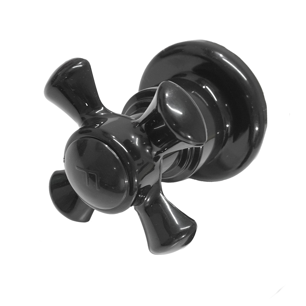 REGISTRO DUCHA BALTA CRUCETA NEGRO GRIVAL (414683331)