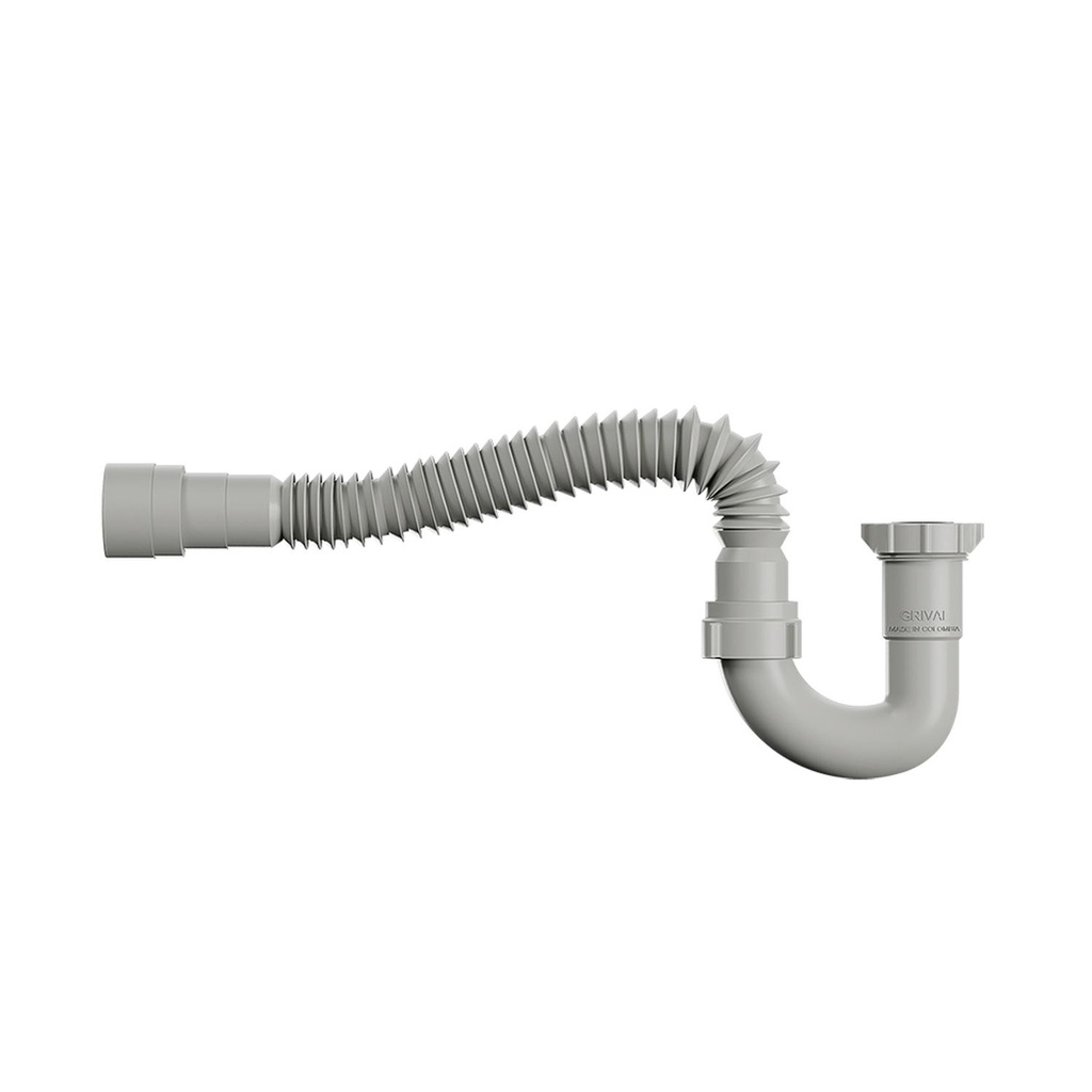 LINEA GRIVAL SIFON EN P FLEXIBLE GRIS (937940001)