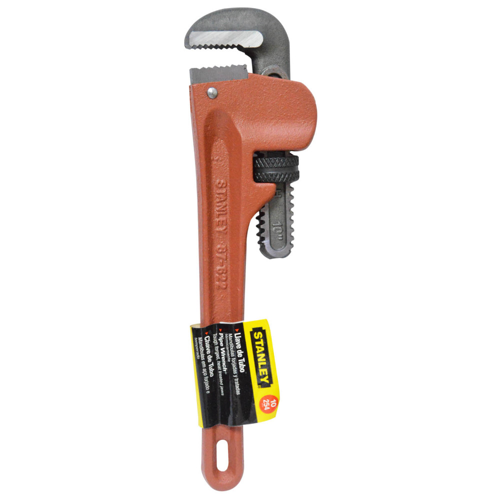 LLAVE TUBO PROFESIONAL STANLEY 10 (87-622)