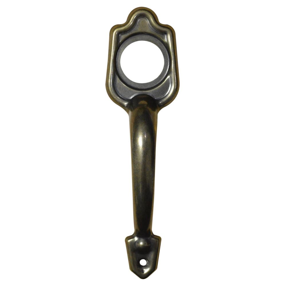 MANIJA PUERTA GATO EMPERADOR COBRE ANTICADO (767)