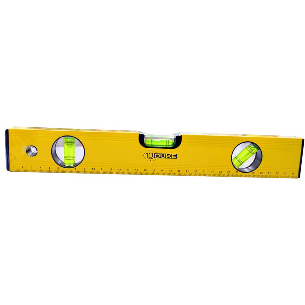 NIVEL ALUMINIO 14 AMARILLO UDUKE CON IMAN (HT90115)