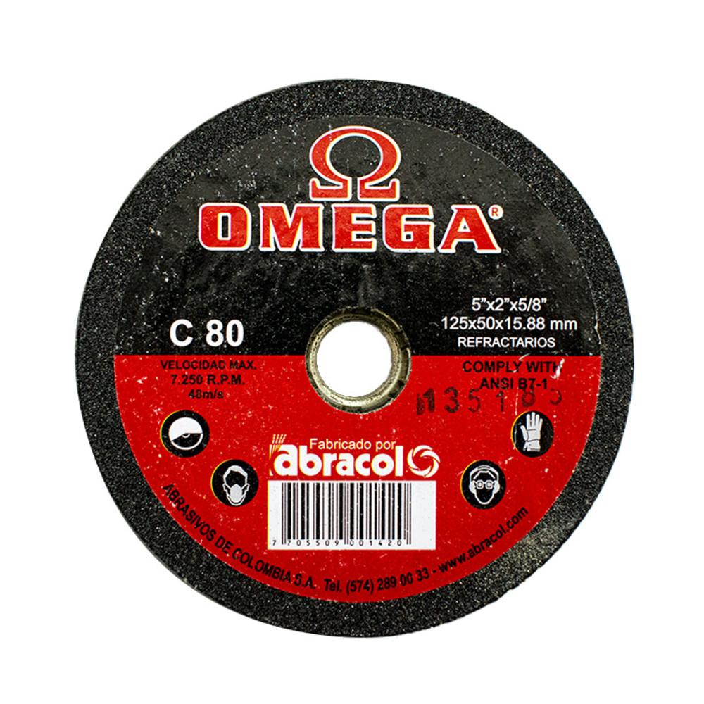 PIEDRA MARMOL OMEGA 5" GRANO 80 (ABCO1C080525)