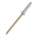 REMACHE POP 4-4 (1/8X3/8) BLANCO PQT X 25 UDUKE