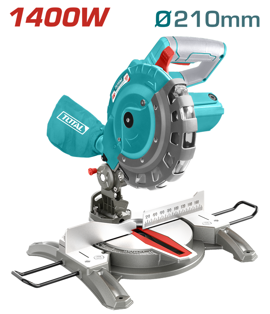 SIERRA ACOLILLADORA (INGLETEADORA) 8" 1400W TOTAL (UTS42142107)
