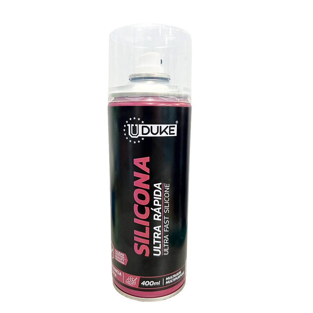 SILICONA EN AEROSOL UDUKE CON OLOR UVA 400ML (HT40240)