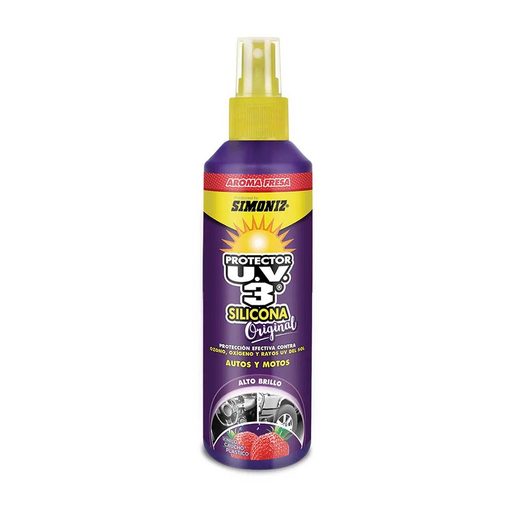 SILICONA PROTECTOR .UV3 SIMONIZ 200ML FRESA (204316)