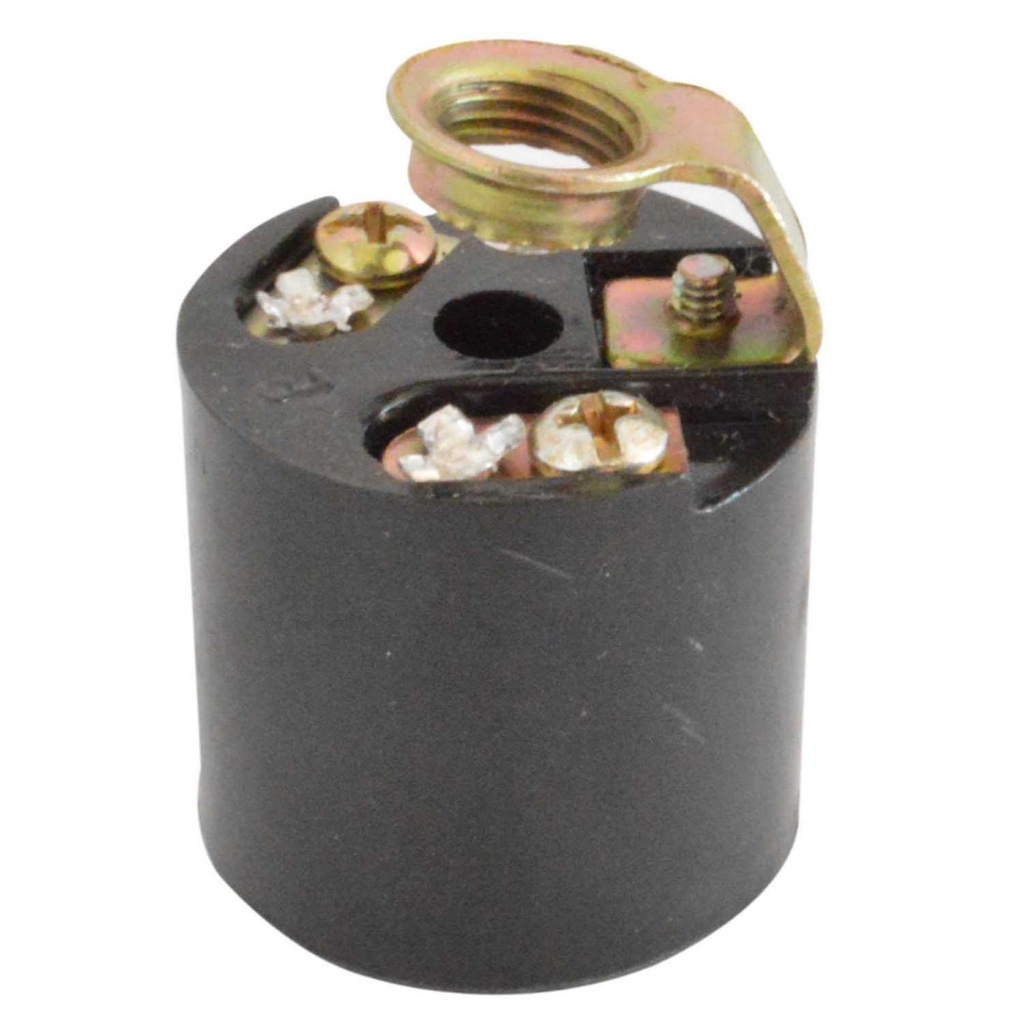 SOCKET BAQUELITA CANDIL UNA HEMAR (SLG101)