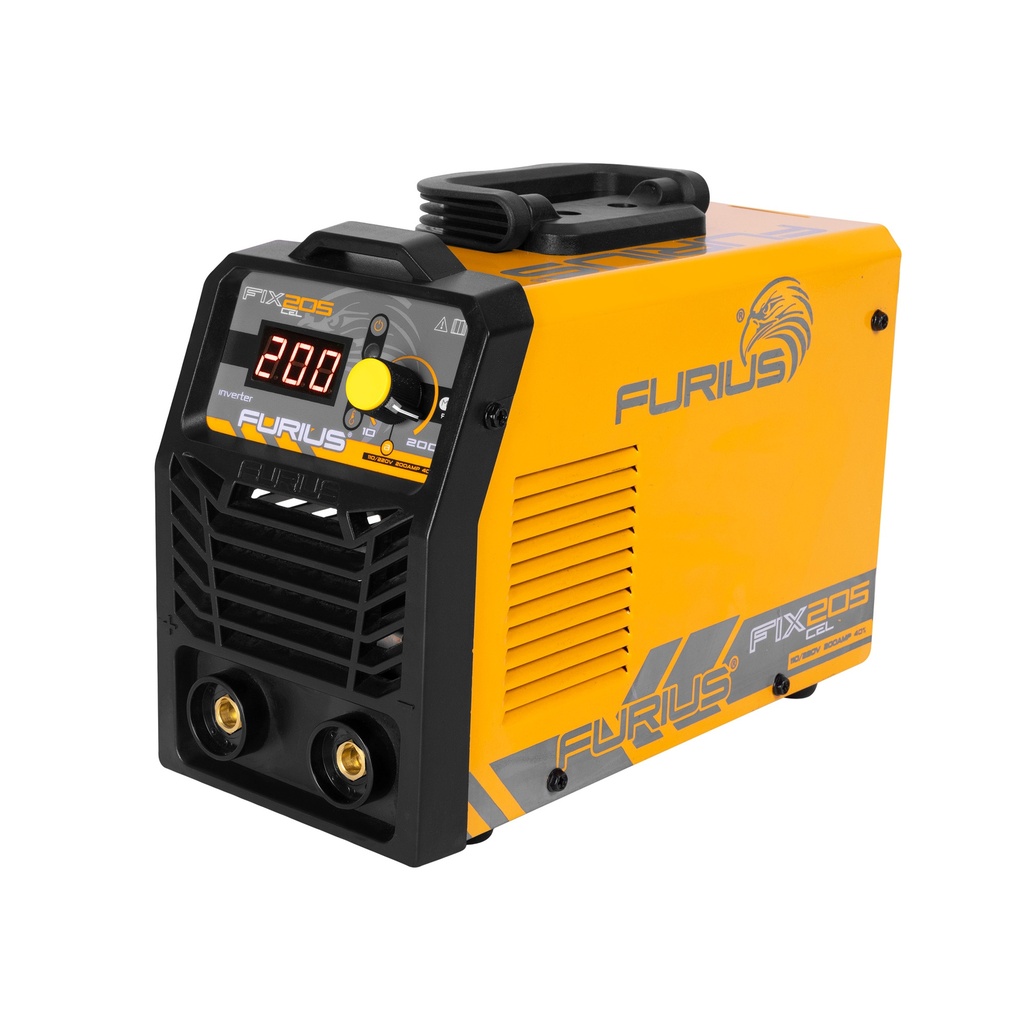 SOLDADOR INVERSOR FURIUS 200A 110-220 FIX205 (FW205CEL)