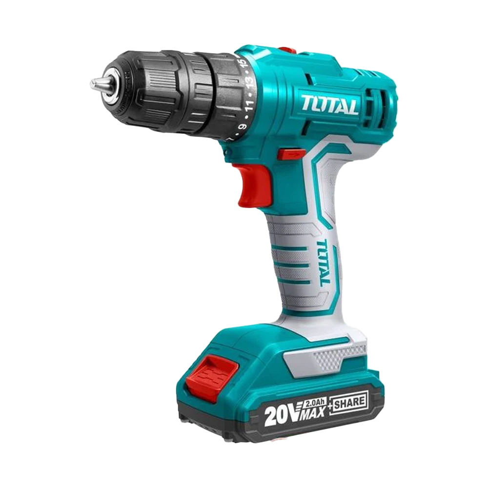 TALADRO INALAMBRICO 3/8 20V BATERIA ION LITIO Y CARGADOR INCLUIDO SUPER SELECT TOTAL (UTDLI20011)