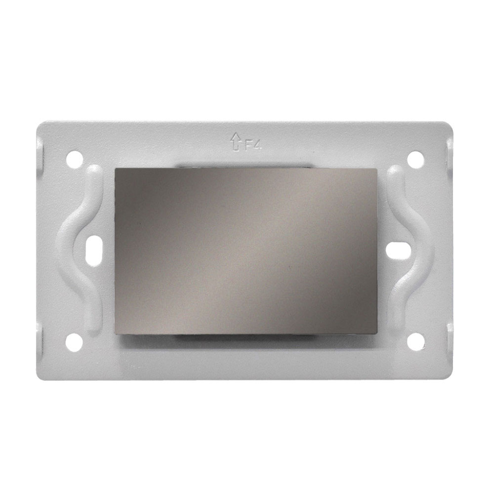 TAPA CIEGA LUXOR GRIS CUADRADA DUKE ENERGY (V3-021)