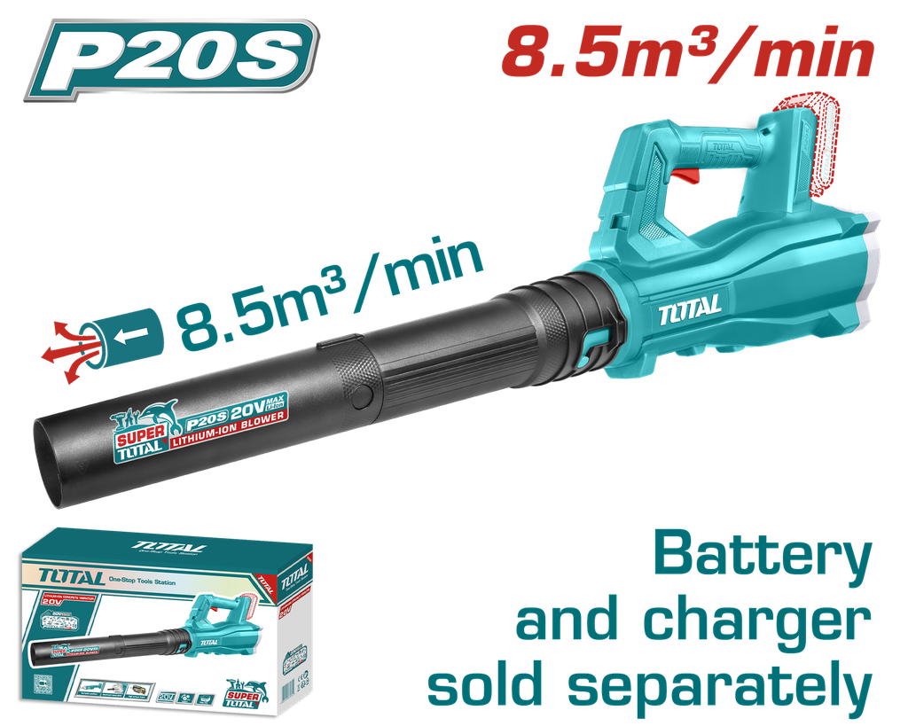 SOPLADORA INALAMBRICA 20V SUPER SELECT TOTAL (TABLI20323)