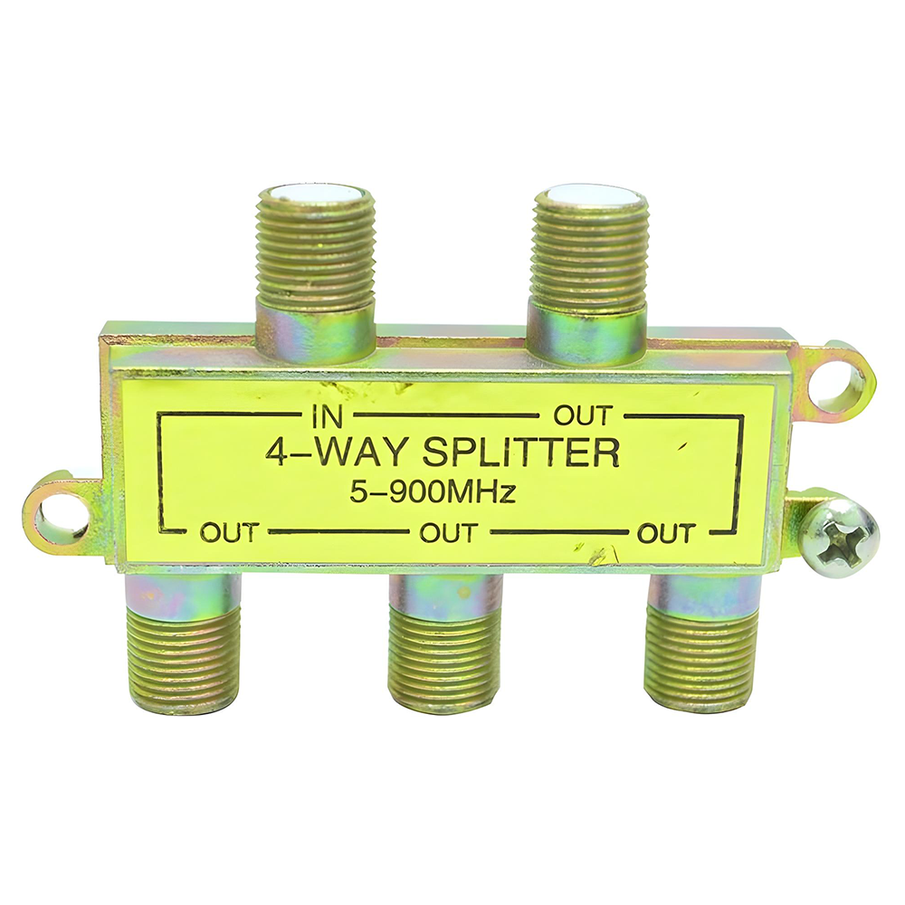 SPLITTER TV ECONOMICO X 4  (A006-2-3) (HT30286)(HT90155) (ESPLITER)