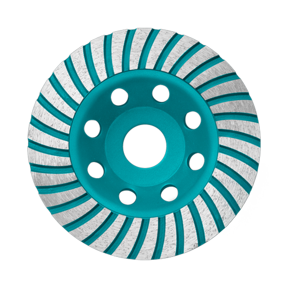 DISCO COPA PULIR TURBO SEGMENTADO 4-1/2" SUPER TOTAL (TAC2411151)