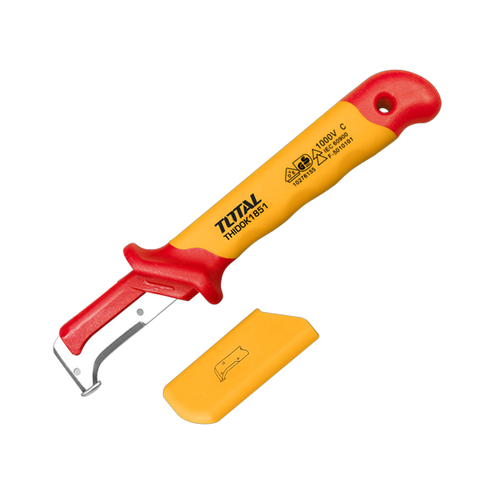 CUCHILLO PELA CABLE 185MM AISLADO RECTO INDUSTRIAL SUPER TOTAL (THIDCK1851)