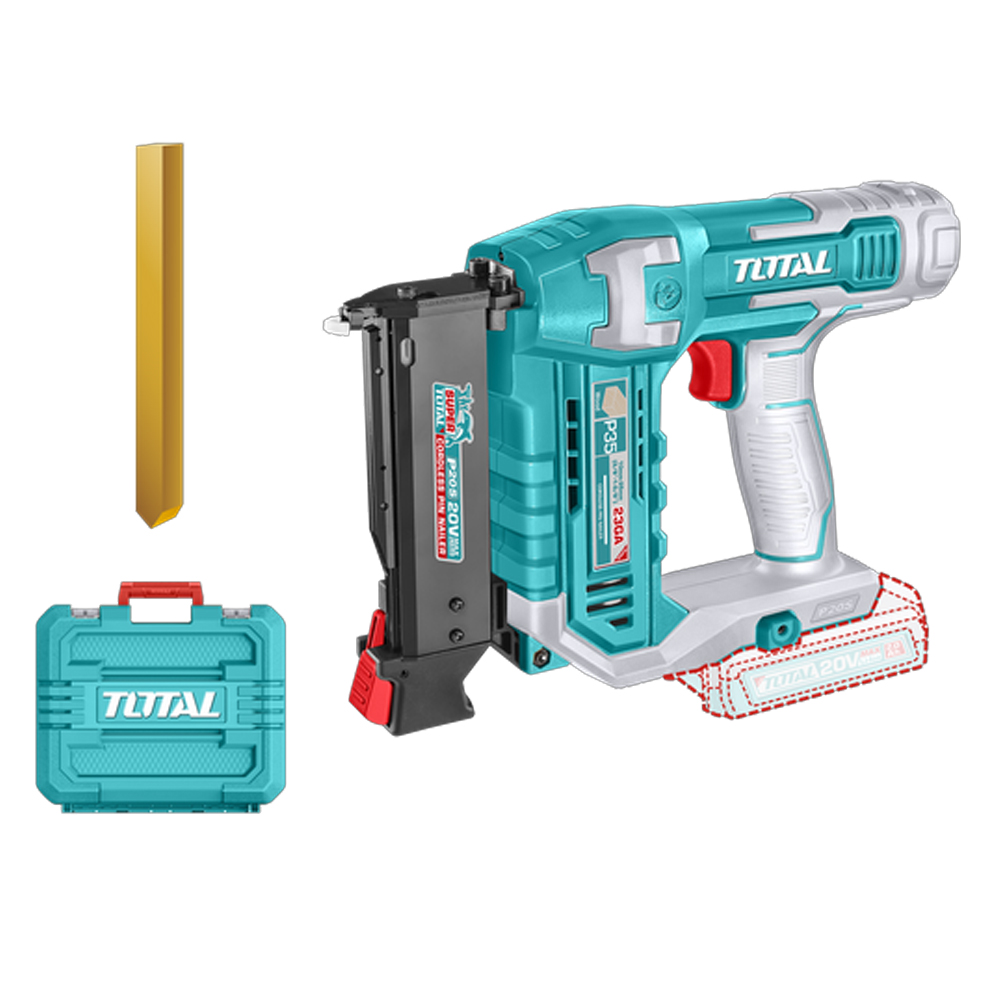 CLAVADORA INALAMBRICA 35MM 20V NO INCLUYE BATERIA Y CARGADOR INDUSTRIAL SUPER  TOTAL (TCBNLI3603)
