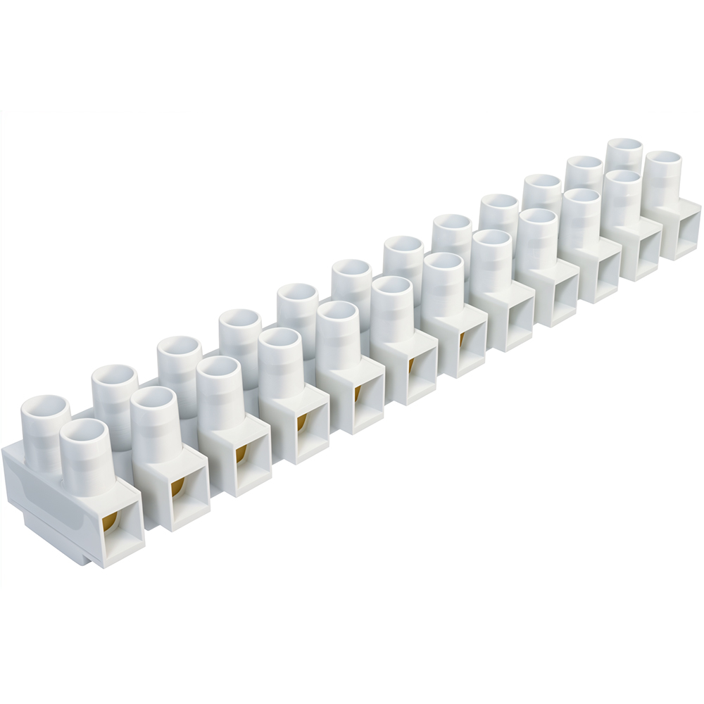 REGLETA EMPALMES TELEFONICO DE 30AMPS 