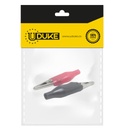 CAIMAN FORRADO GRANDE PQTX2 UDUKE (ROJO,NEGRO) (35MM)  