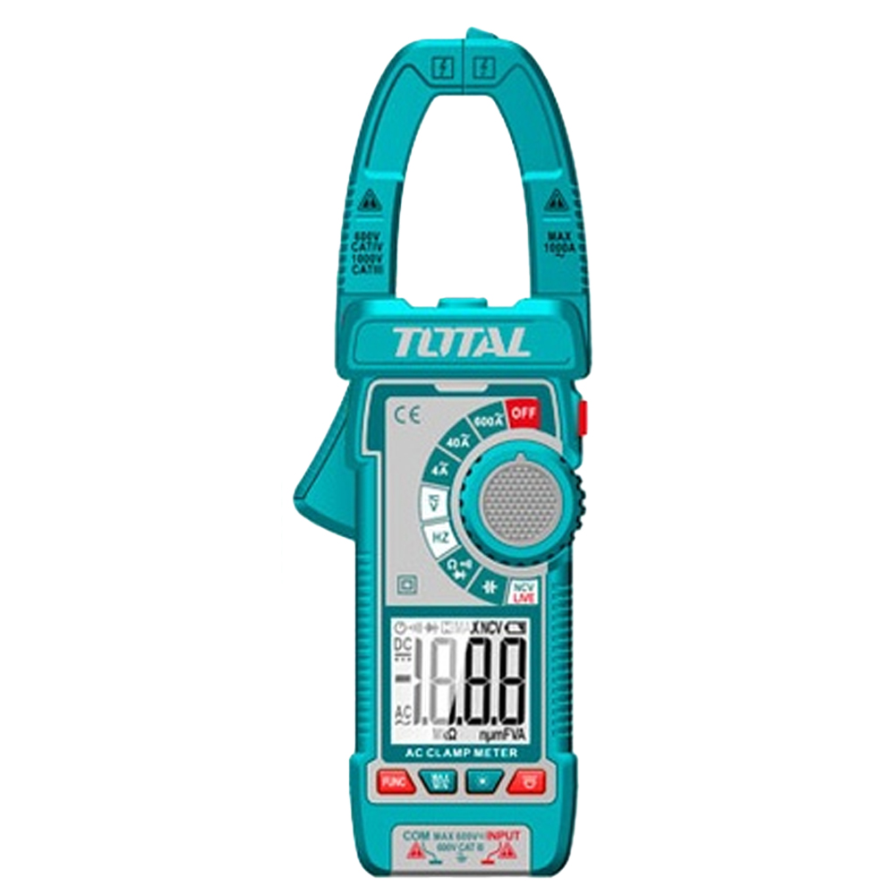 PINZA VOLTIAMPERIMETRICA 600V DIGITAL INDUSTRIAL SUPER TOTAL (TMT766001)