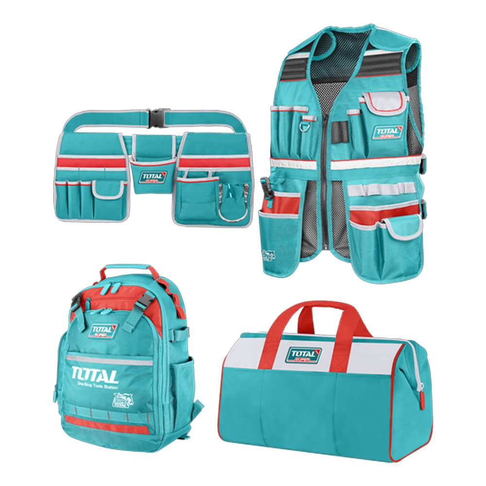 JUEGO DE PORTA HERRAMIENTA X 4 PZS SUPER TOTAL (TOS230908)