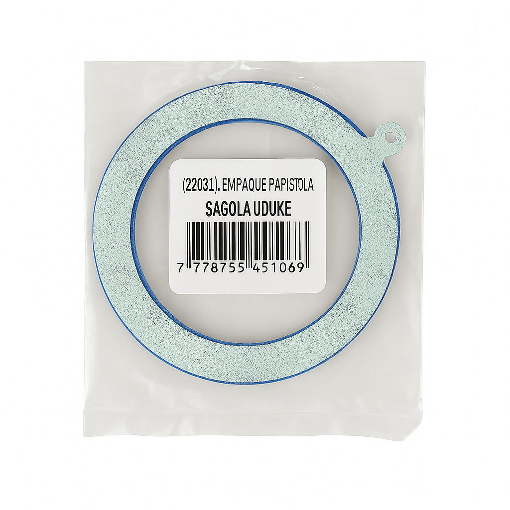 EMPAQUE PARA PISTOLA SAGOLA UDUKE
