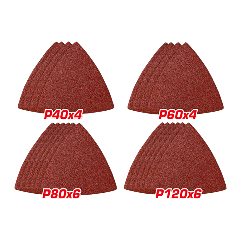 JUEGO DE HOJAS DE LIJA X 20 PIEZAS 3-9/64" COMPATIBLE ( TMLI2001-TS3006) TOTAL (TAC78080201)