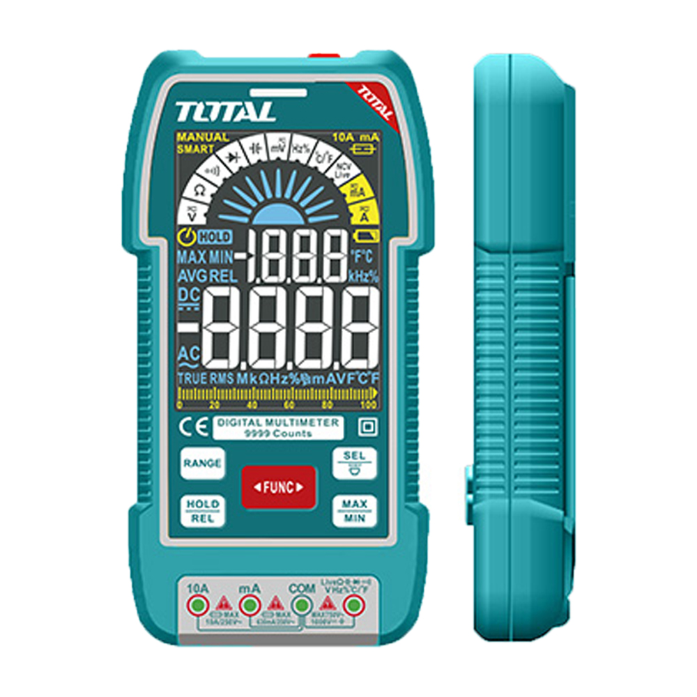 TESTER DIGITAL 1000V 9999 CONTEOS RMS INDUSTRIAL TOTAL (TMT5110004)