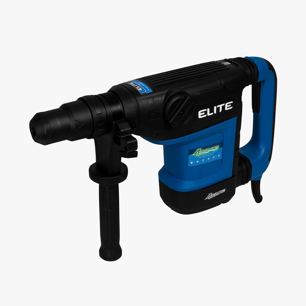 TALADRO ROTOMARTILLO ELITE SDS MAX 6.5 KG 1200W T-PESADO 10 JOULES 110V (RM4210)