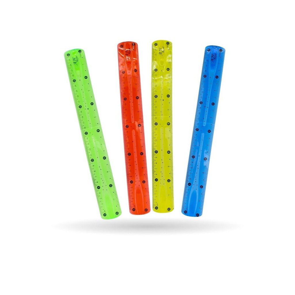 REGLA AH ROYAL FELXIBLE SILICONADA ANCHA 30 CMS (PAC2144) (PAC4127-520)