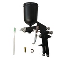 AEROGRAFO UDUKE PROFESIONAL  VASO DE 400 CC PISTOLA F75G NEGRA  (HT4082)