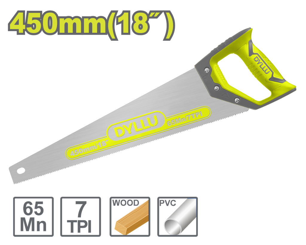 SERRUCHO 18" DYLLU (DTHW1118)