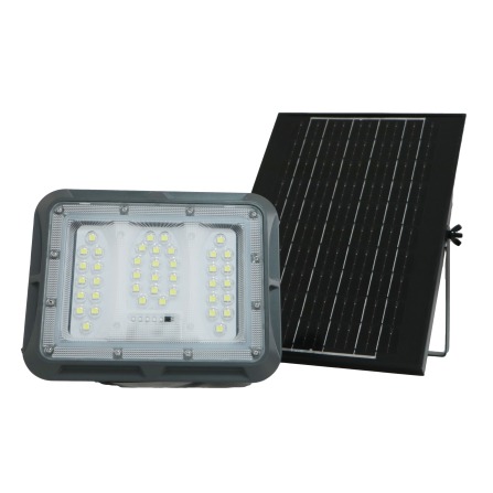 REFLECTOR LED 100W LUZ DIA + PANEL SOLAR (IP65) (6400K)(23071) 