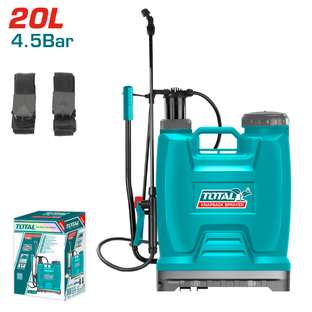 BOMBA FUMIGADORA DE ESPALDA 20 LTS SUPER TOTAL (THSPP42002)
