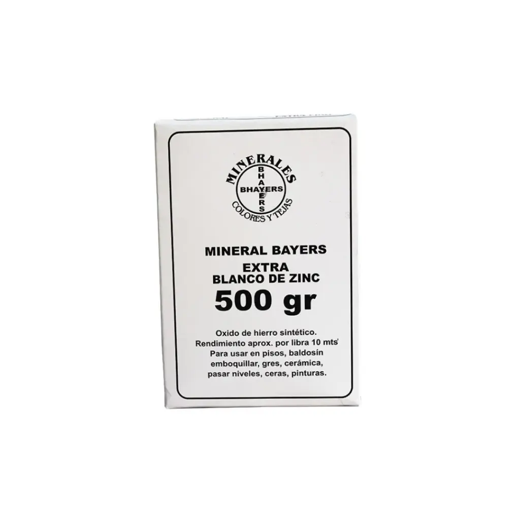 MINERAL BLANCO BAYER CAJA 500GR 