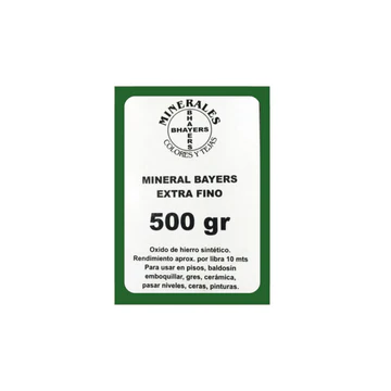 MINERAL VERDE BAYER CAJA 500GR 