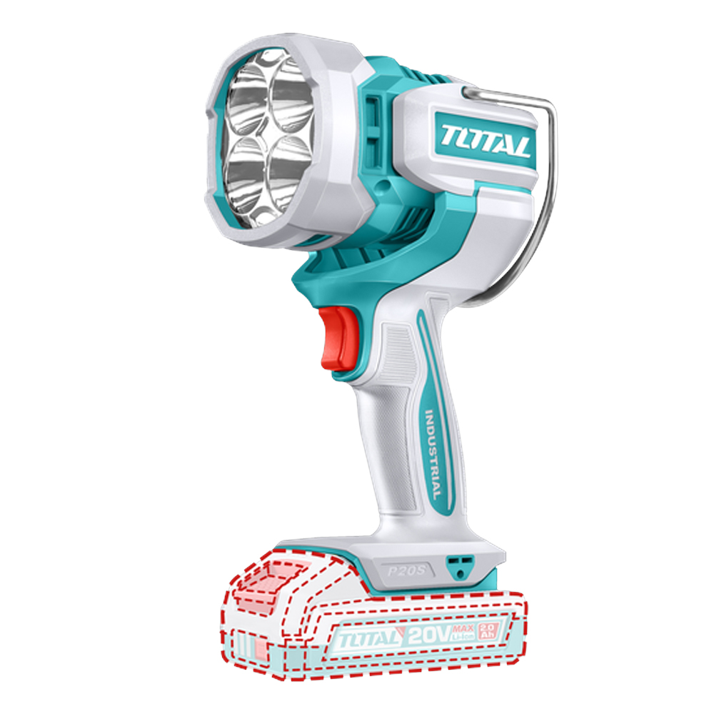 LAMPARA DE TRABAJO INALAMBRICA 2500 LUMENES 20V  (TWLI20885)