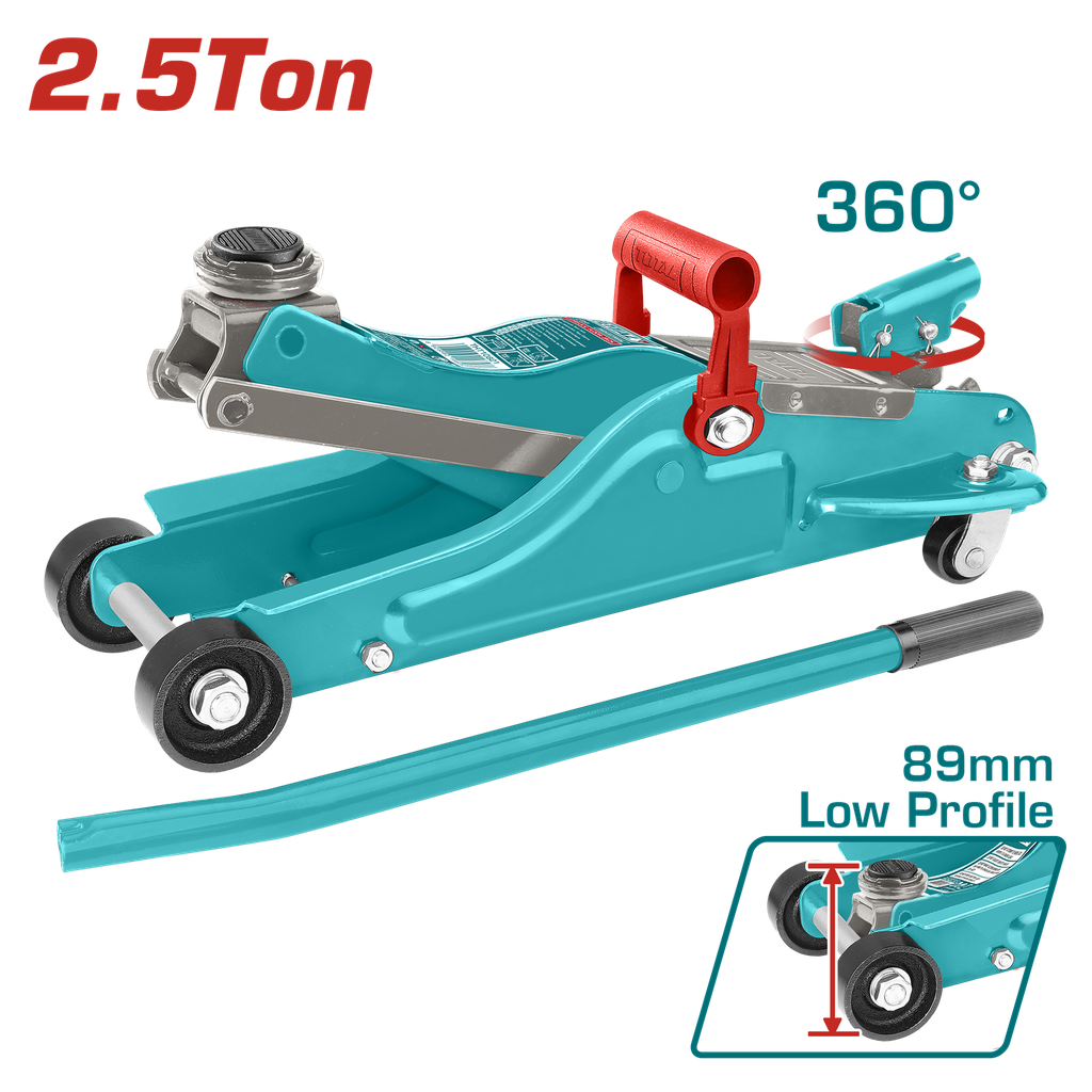 GATO ZORRA 2.5 TONELADAS PERFIL BAJO INDUSTRIAL TOTAL (THT108256)