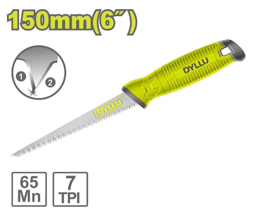 SERRUCHO PODAR 6" DYLLU  (DTHW3G06)
