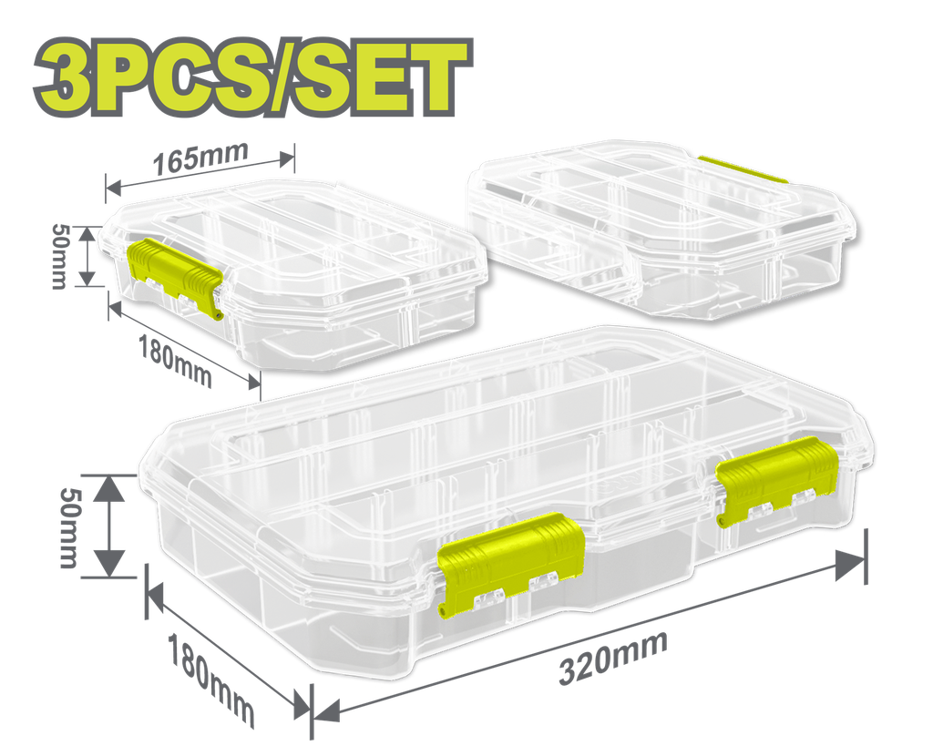 BANDEJA ORGANIZADORA JUEGO X 3 PZS DYLLU (DTTB8343)